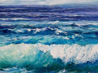 Mare, olio su tela.